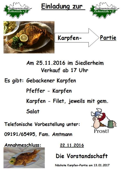 Karpfenparty 2016